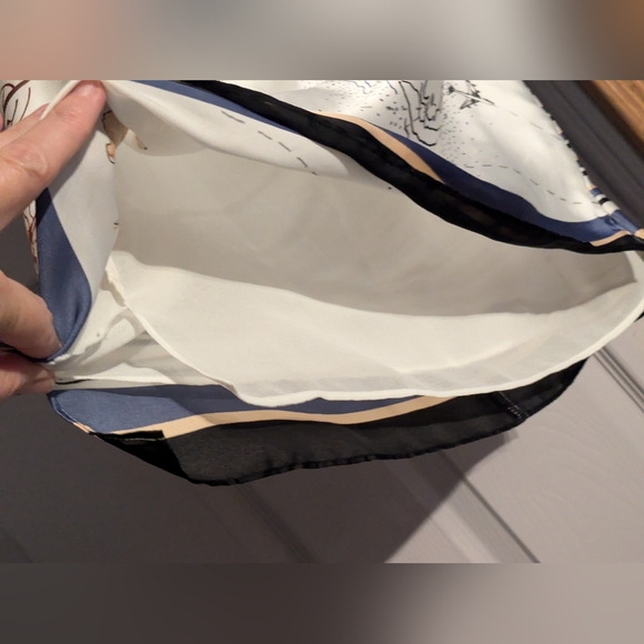 WHBM size small sleeveless blouse NWT - Picture 7 of 13